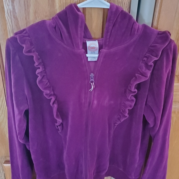 Girls zip up coat - Picture 2 of 3